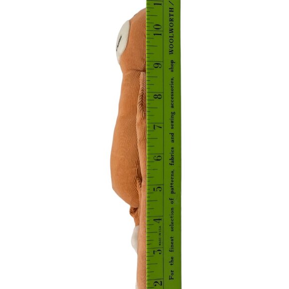 Pottery Barn Kids Long Leg Arms Corduroy Monkey Plush Tan Stuffed Animal Toy EUC - Picture 12 of 13